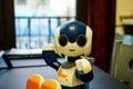 TOKYO, JAPAN, circa June 2020 Ã¢â¬â Robi, a popular consumer Japanese toy robot